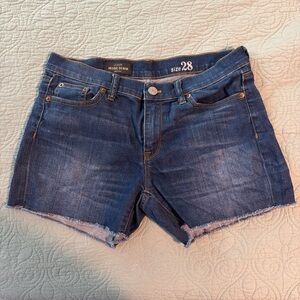J. Crew Dark Blue Jean Shorts
